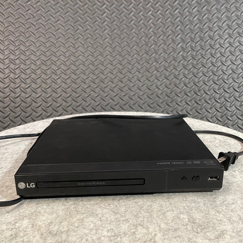 LG DP132H DVD Player Compact RCA Output Dolby‎ Audio Tested